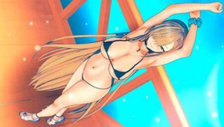 Blue Archive: Asuna Ichinose Sex with a Beautiful Girl. (3D Hentai)