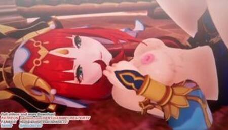 Nilou Genshin Impact 3D HENTAI Animation Shortver