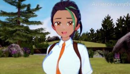 POKEMON SCARLET AND VIOLET RIVAL NEMONA HENTAI 3D UNCENSORED