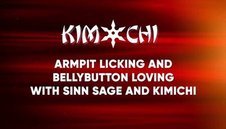 Armpit Licking and Bellybutton Loving with Sinn Sage and Kimichi