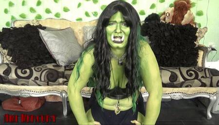 Orc Strap On and Ass Punishment