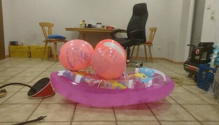 Luftmatratze mit Clogs aufpumpen Vol 4