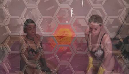 OIL WRESTLING Lexxxy - Foxxie PINS ONLY