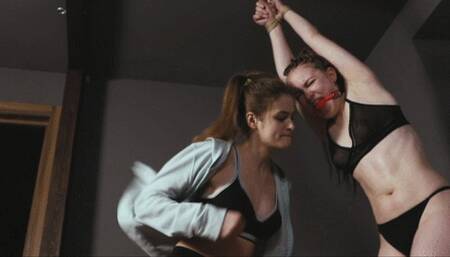 Belly torment of a shrew girl (FHD)