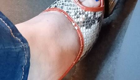 Four Different Pairs Of 6inch Pumps