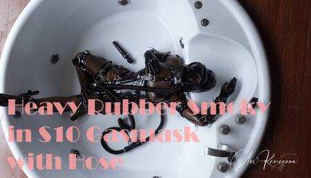 Heavy Rubber Smoky in S10 Gasmask with Hose (Jacuzzi Ver)