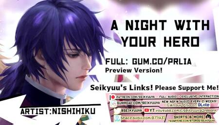 ASMR 18+ he Saves you and So, in Return You...!?! Demon Slayer (art By: Nishihiku)