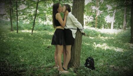 Prowler In The Woods (FF Kissing)