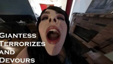 Giantess Terrorizes and Devours VR 360