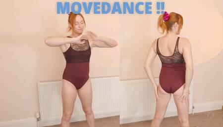 Showing Off a Dance Leotard
