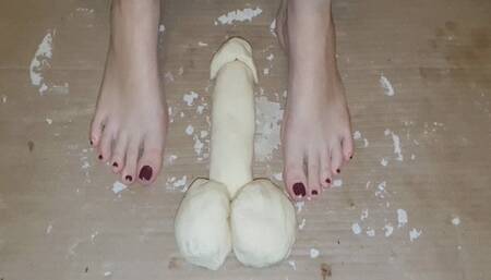 Dough Cock Tease Barefeet WMV