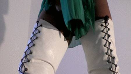 A vision in white boots - wmv