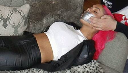 Pink & Jess West in: The ClubHouse Robbery Infiltration Caper: Tape That Trash Talker's Mouth Tight & Stash Them in There! (HD)