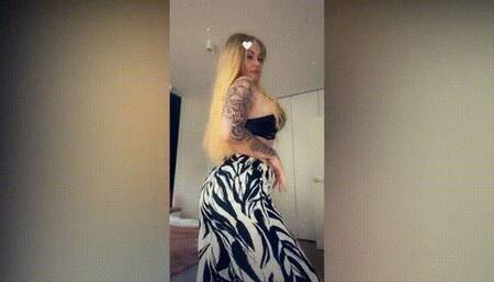 Extremely seductive & naughty Lips tits JOI session for a Blackmailing-slut 1