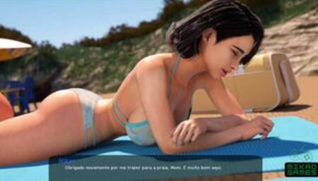 [Gameplay] Milfy City ep 41 Passei o dia Junto da Step mom Gostosa na Praia