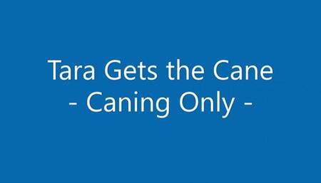 Tara Gets the Cane - Caning Only