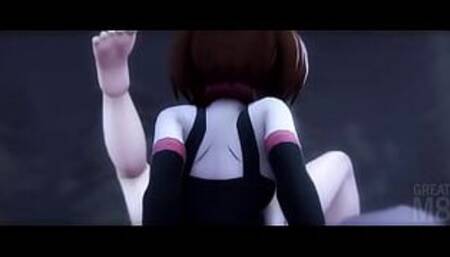 My Hero Academia - Toga x Uraraka (by GreatM8)