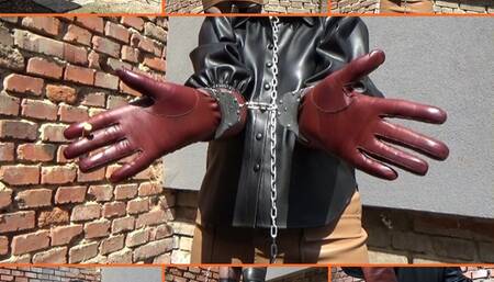 Smoking cigarette in handcuffs 44