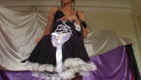Sissy Maid For Tea Party