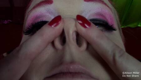 Epic Amounts Of Extreme Up Close Pig Sneezes With Great Lighting!