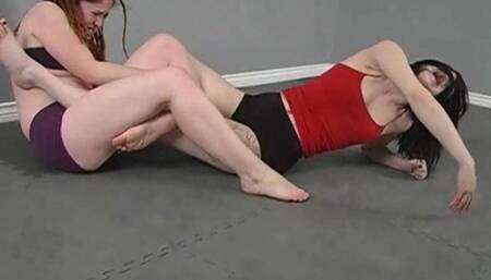 LF171C - Figure Four Leg Lock Comp III - feat Pixie vs Masked Ema