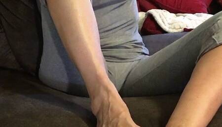 PLAYFUL TOES AND PALE SOLES