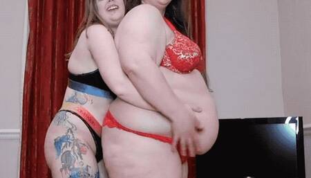 FAT girl VS Skinny girl: Size Comparison