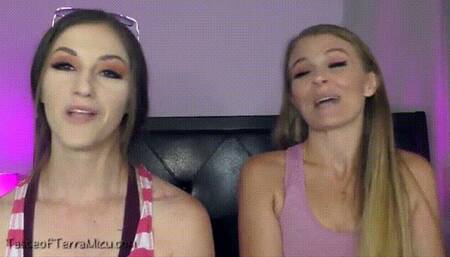 Can't Stop Yawning - Kitty Quinn & TerraMizu - HD 720 MP4