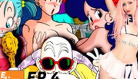 (ep4) Muten Roshi Fucks bulma! (kame Paradise uncensored)