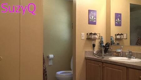 Catch Suzy Getting Out Of The Shower