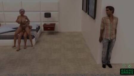 [Gameplay] My employees Family ep XIV Novinhas Safada se pegando enquanto eu Fodo ...