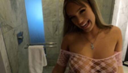 Sky Bri - Bathroom Sex & Creampie