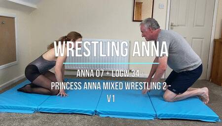 Anna 07 - Princess Anna Mixed Wrestling 2 - V1