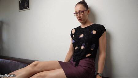 Clothes ripping dream turned into reality