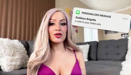 Personalized Homewrecking Vid for Wifey