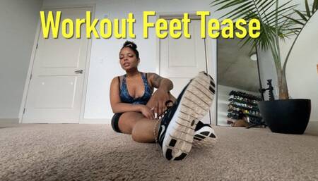 Workout Feet Tease