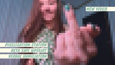 Striptease for pixel jerkers