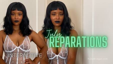July Reparations