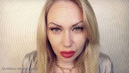 Mesmerizing ASMR encouragement to stroke and smoke with orgasm denial!