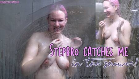 Stepbrother catches me in the shower (SD wmv)