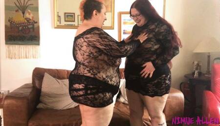 BBWs Sensually Strip