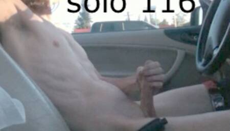 Heteroflexible K solo V116: thin fit muscular hung older gas station parking lot masturbation