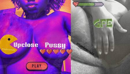 GFE Up Close Pussy Play