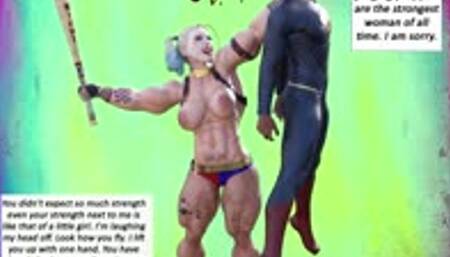 Harley Quinn Vs Superman (lift and carry)