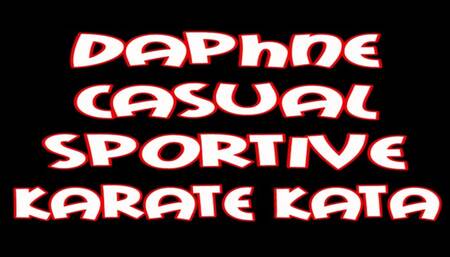 Daphne casual sportive karate kata
