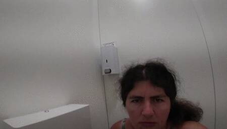 Compilation visit wc in Eurocity Premium train and railway station