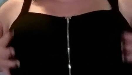 Breast Play Strip Tease