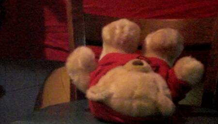 Black shorts teddy buttcrush