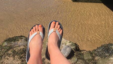 Rubbing The Sand Off My Feet