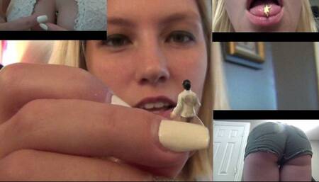 Samantha Shows No Mercy On SpaceMen!